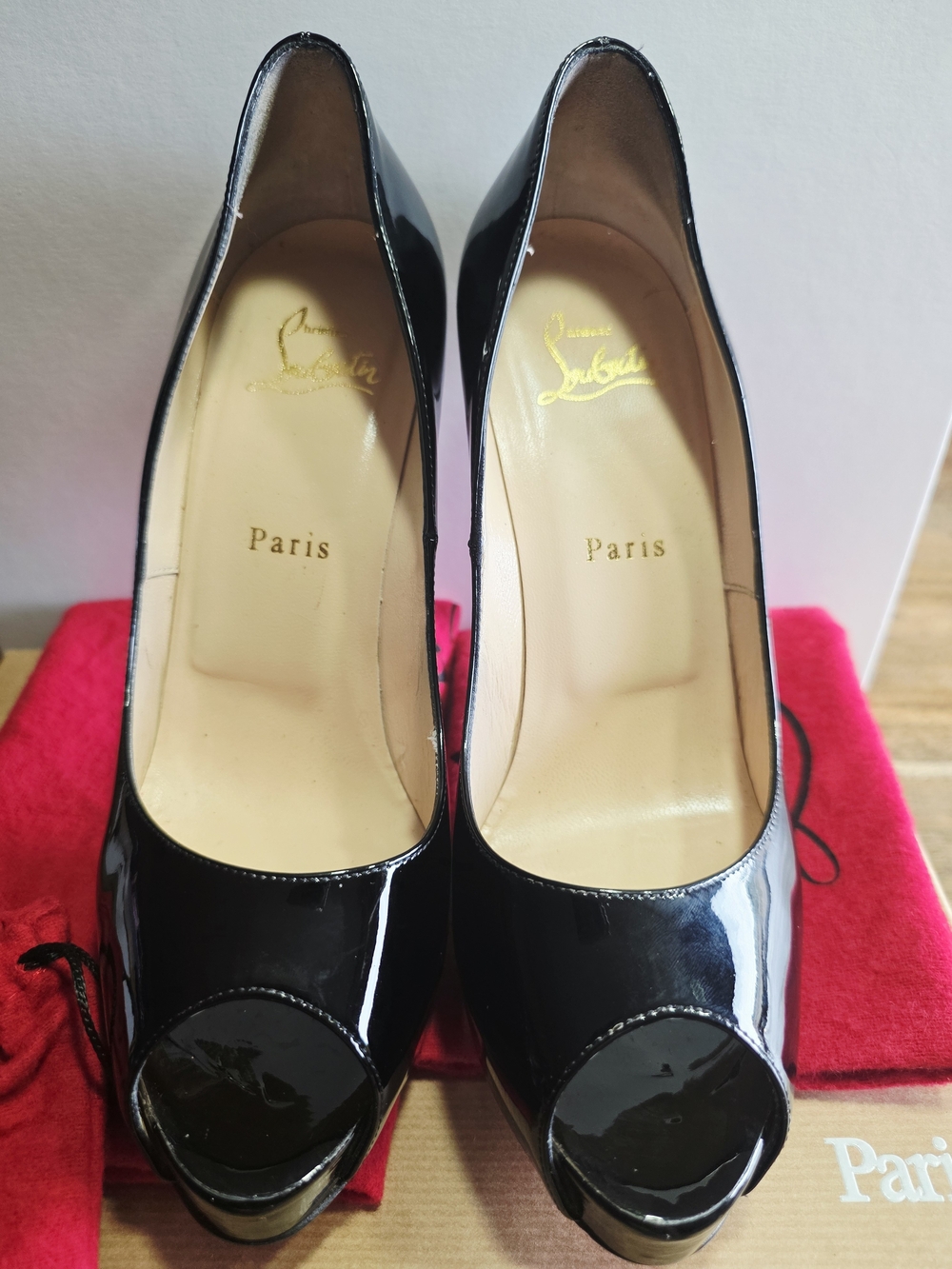 Christian Louboutin Women's Black Very Prive Pumps